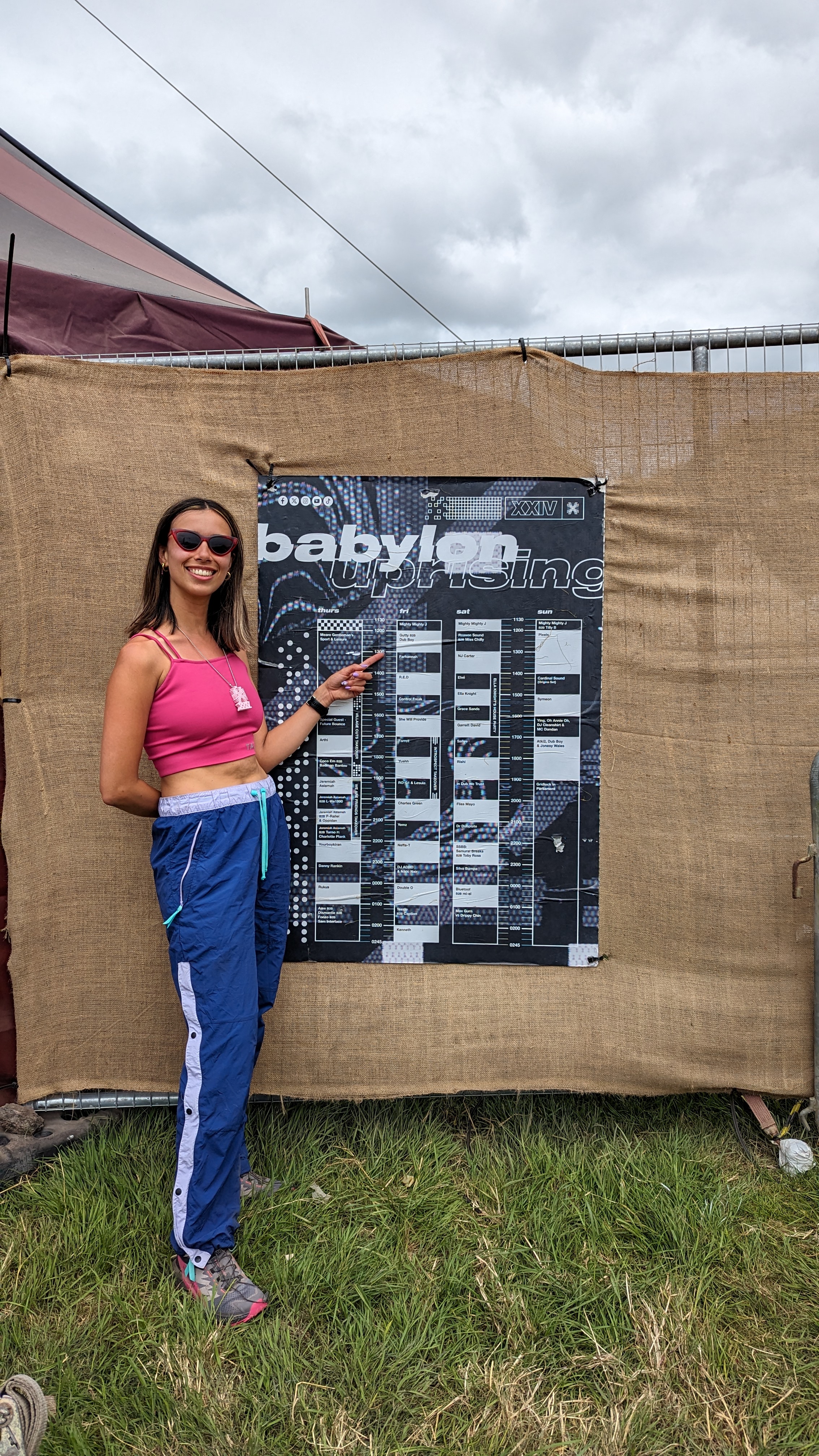 Farhannah at Glastonbury 2024